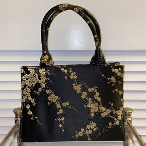 Black and Gold Mini Purse